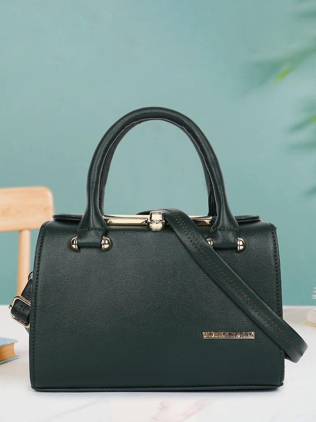 

WOMEN MARKS PU Sling Bag, Green