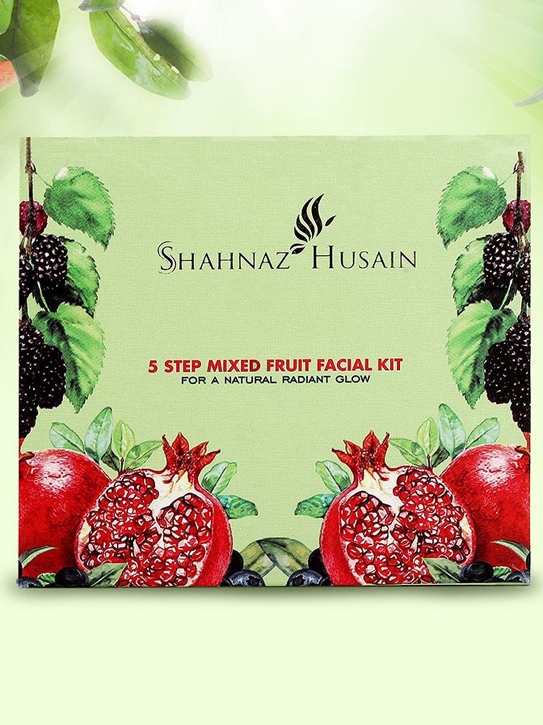 

Shahnaz Husain Set Of 2 Mixed Fruit Facial Kit & Papaya Facial Kit- 10g Each, Cream