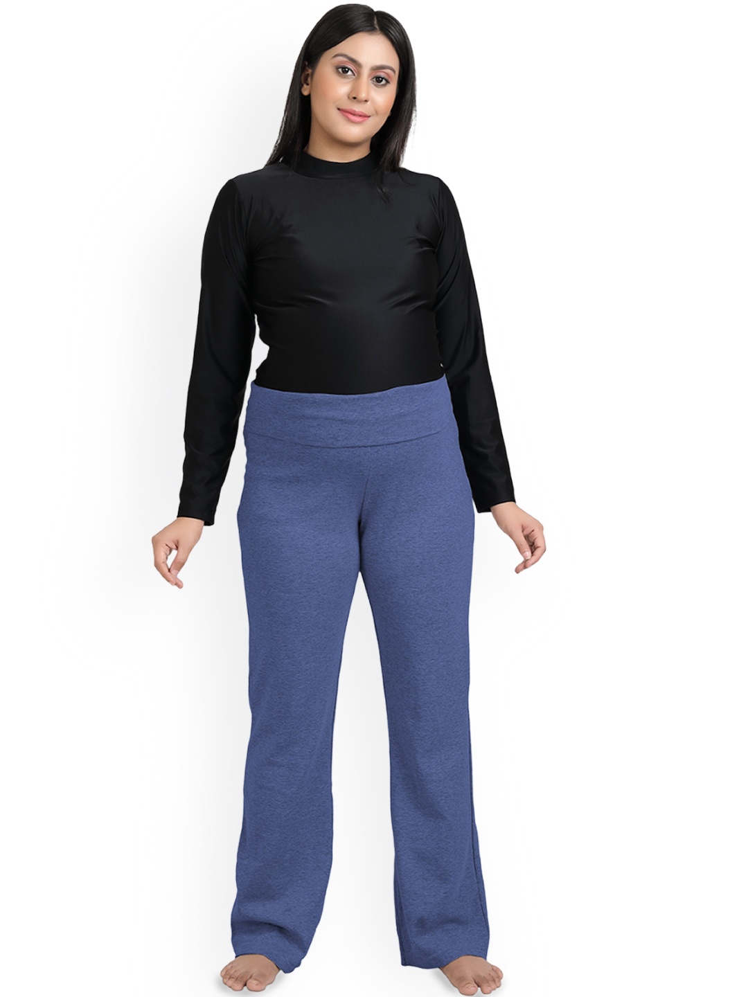 

Uzazi Stretchable Maternity Lounge Pants, Blue