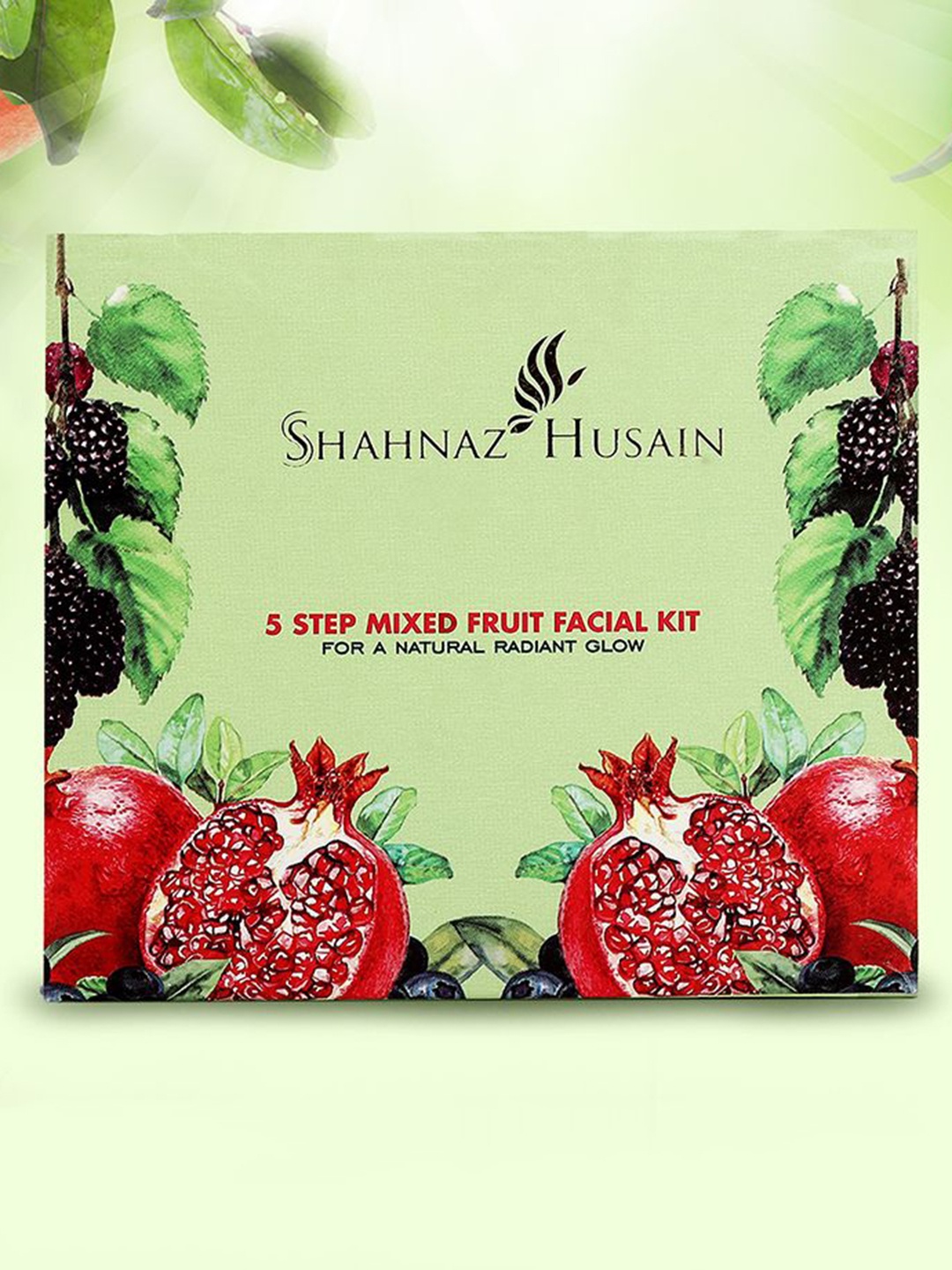 

Shahnaz Husain 5-Steps Mixed Fruit Facial Kit 10 g Each, Cream