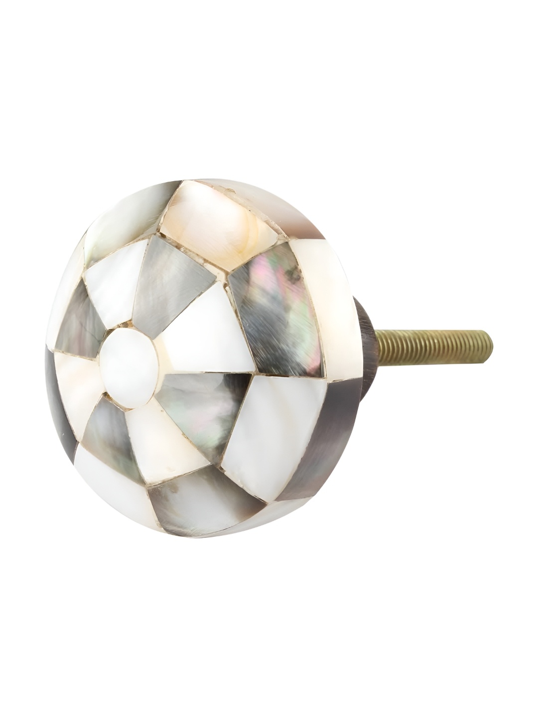 

Indianshelf 636 White 4 Pieces Solid Door Knobs