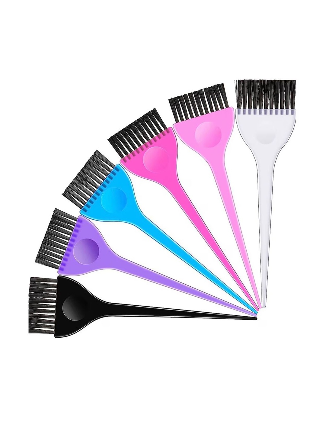 

GORGIO PROFESSIONAL Set Of 6 Premium Quality Hair Dye Brushes, Black