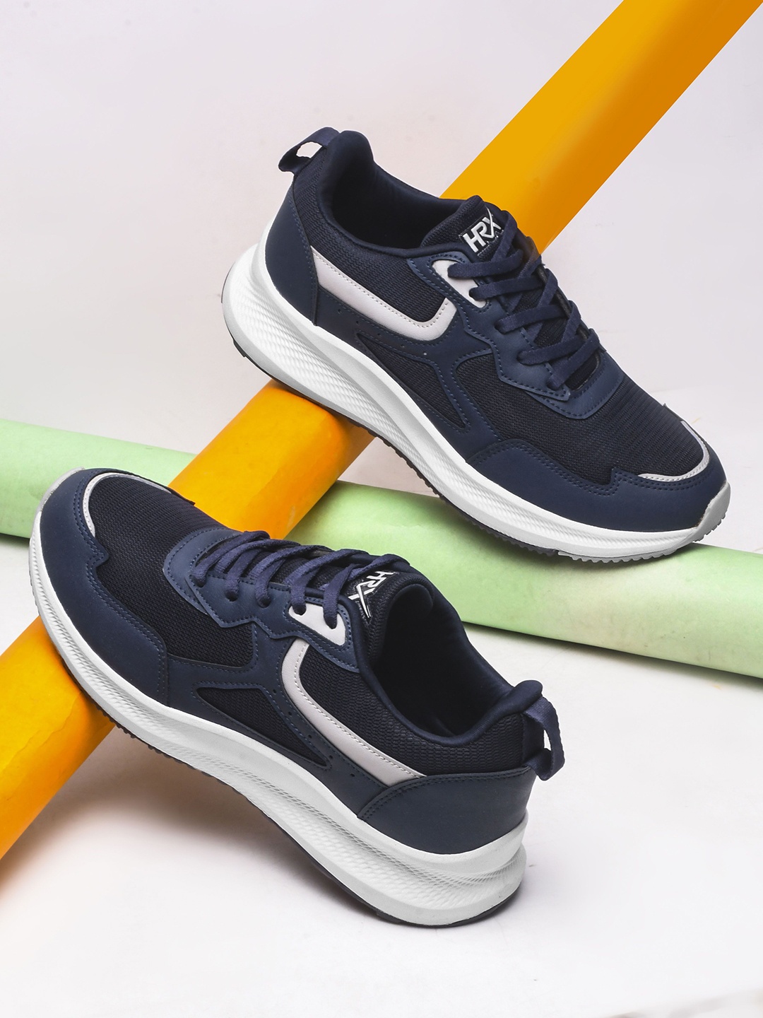 

HRX by Hrithik Roshan Men Mesh Running Shoes, Navy blue