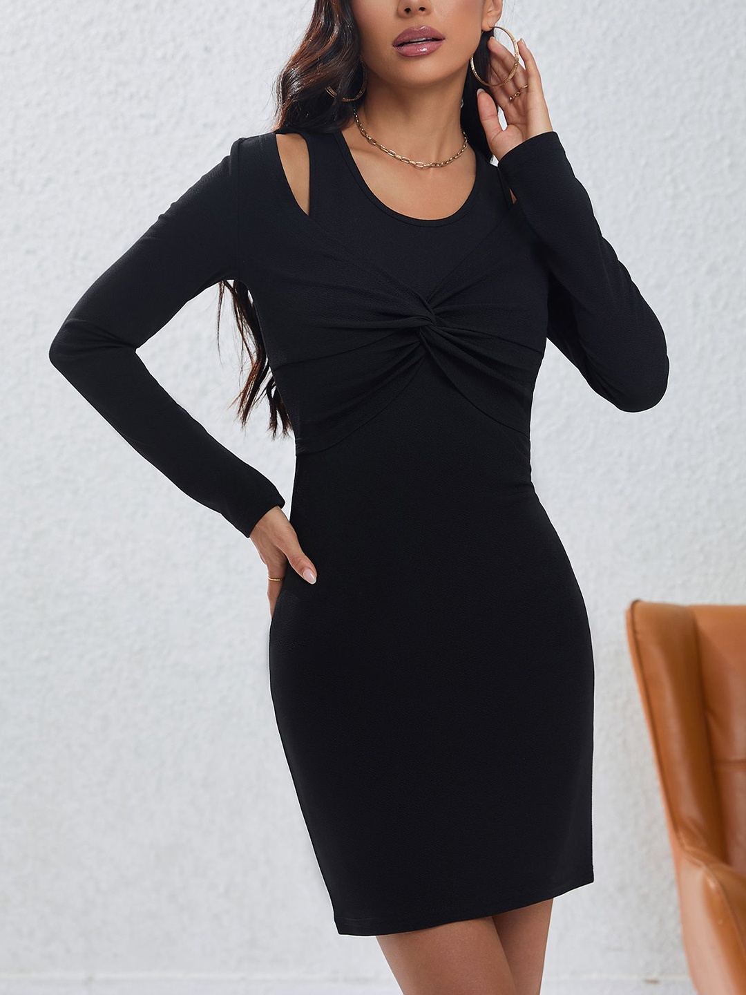 

StyleCast Bodycon Dress, Black