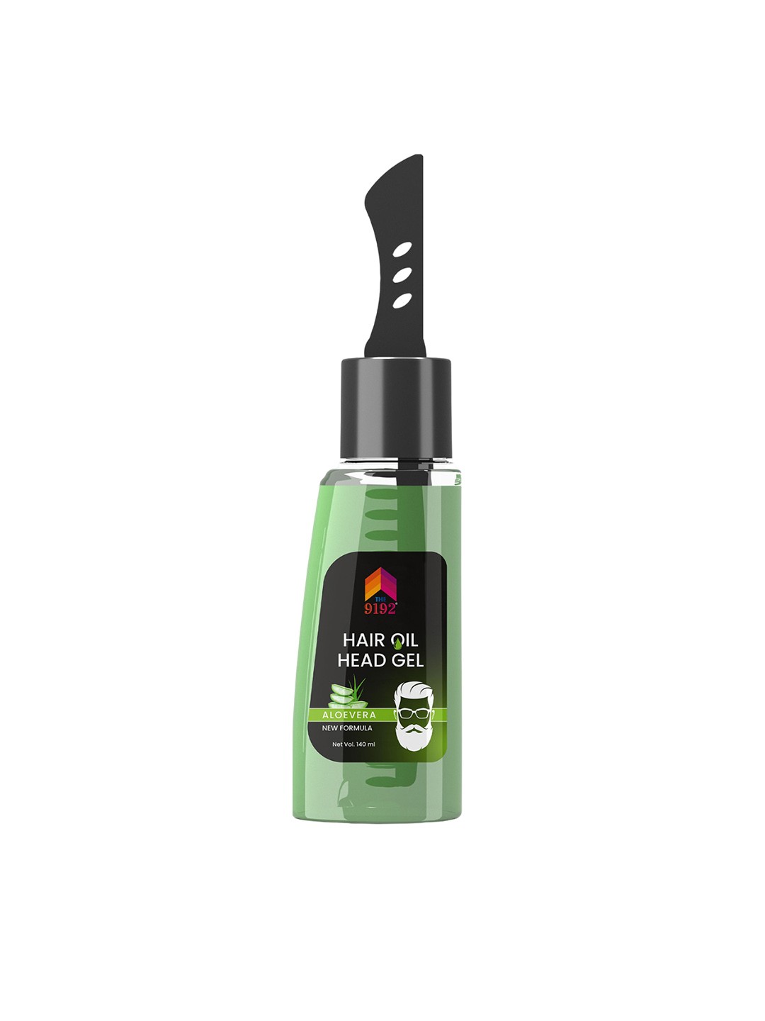 

THE 9192 Aloe Vera Hair Comb Hair Oil Gel - 140ml, Green