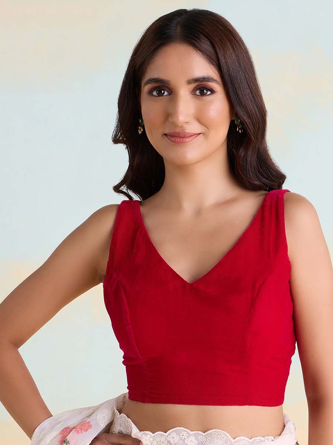 

Likha Sleeveless Blouse, Pink