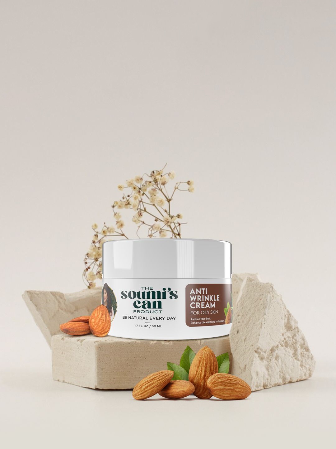 

THE SOUMI'S CAN PRODUCT Milk Moisturizer 200ml & Anti Wrinkle Cream 50ml, Multi