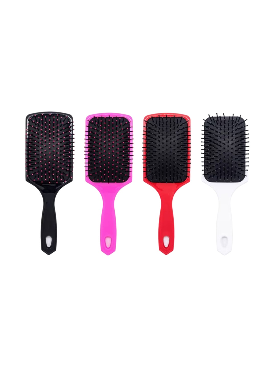 

GORGIO PROFESSIONAL Set OF 4 Detangling Paddle Brush, Black