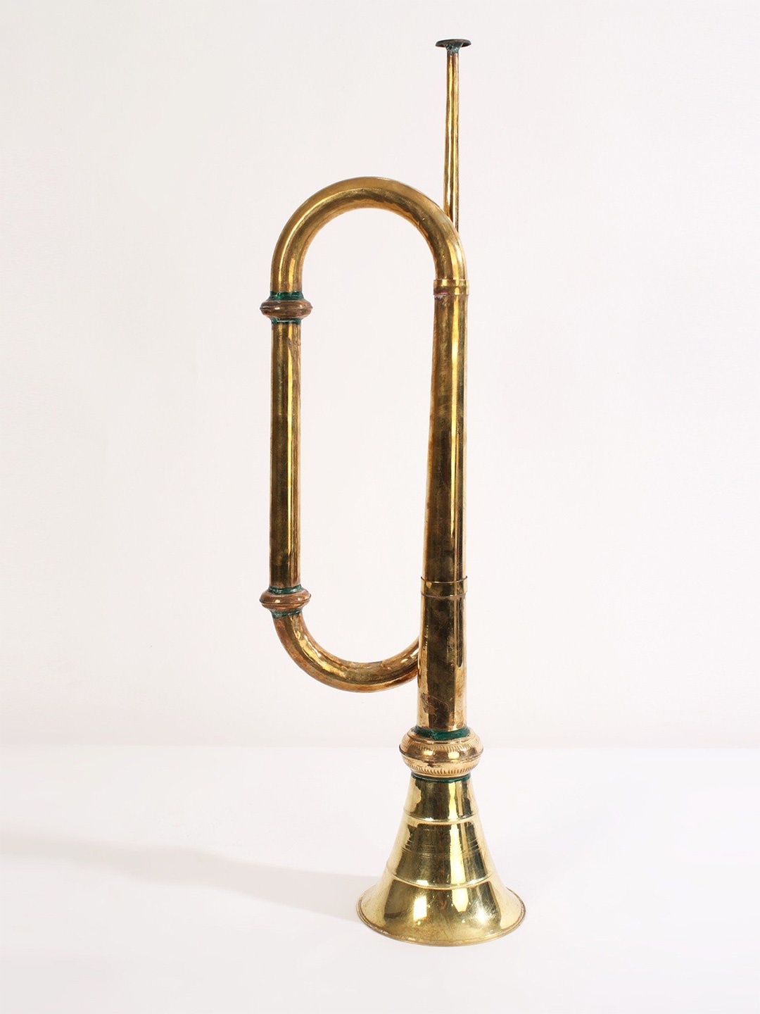 

Exotic India Brass Bugle, Gold