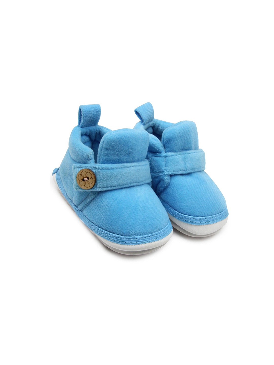 

BAESD Unisex Kids Cotton Booties, Blue