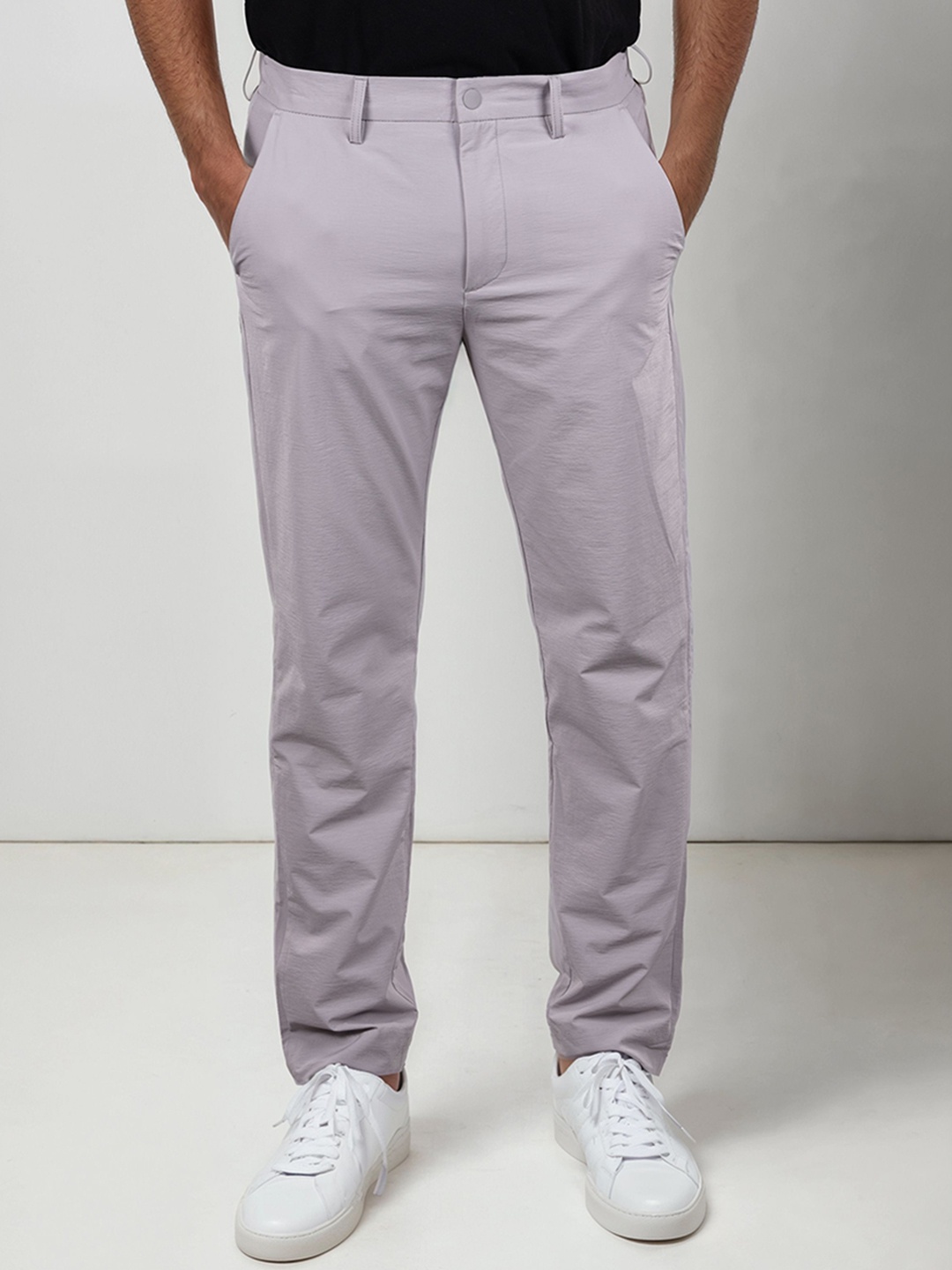 

Celio Men Straight Fit Chinos Trousers, Grey