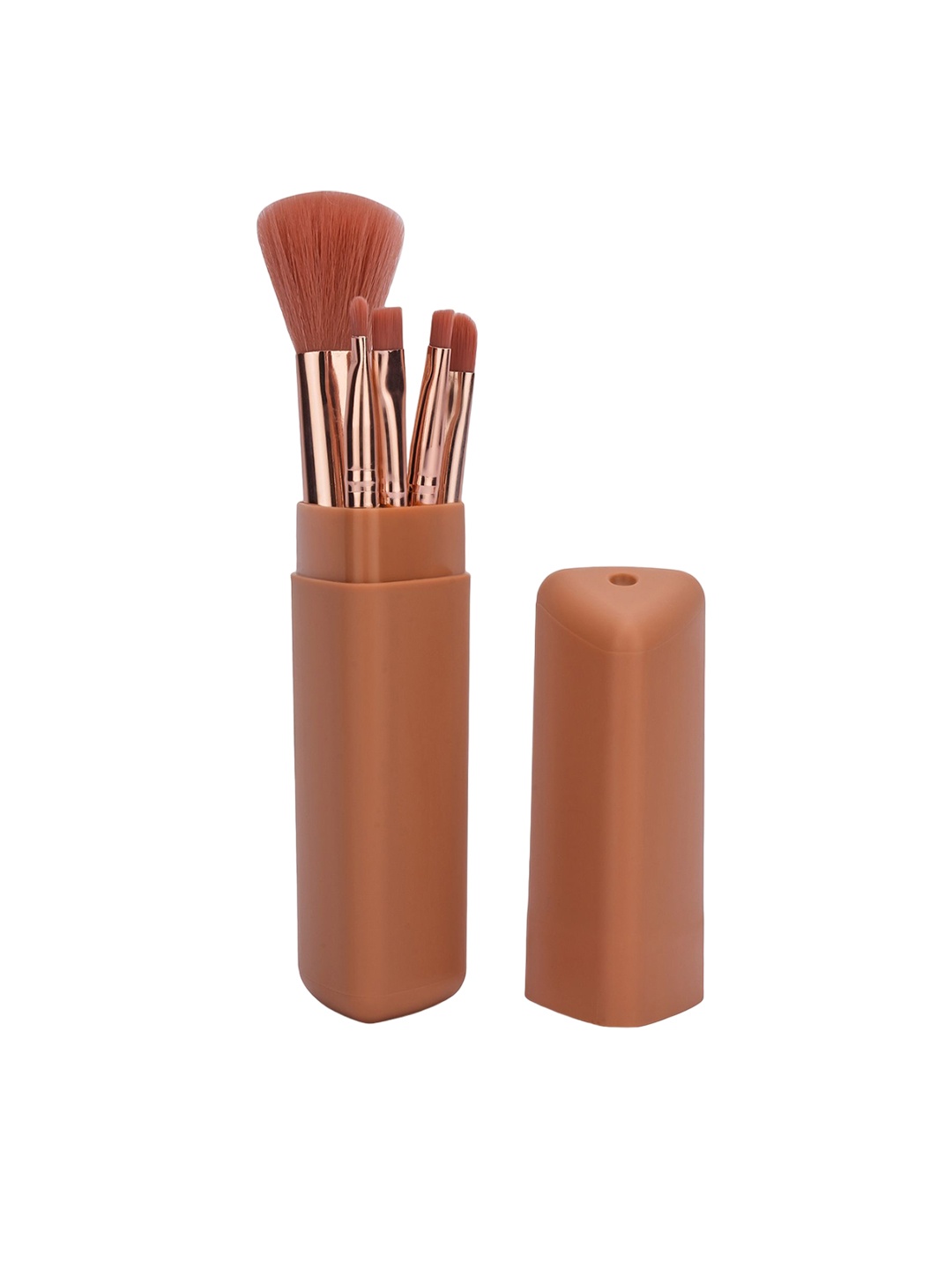 

Kiss pretty Set OF 5 Beauty Tools Makeup Brushes, Gold
