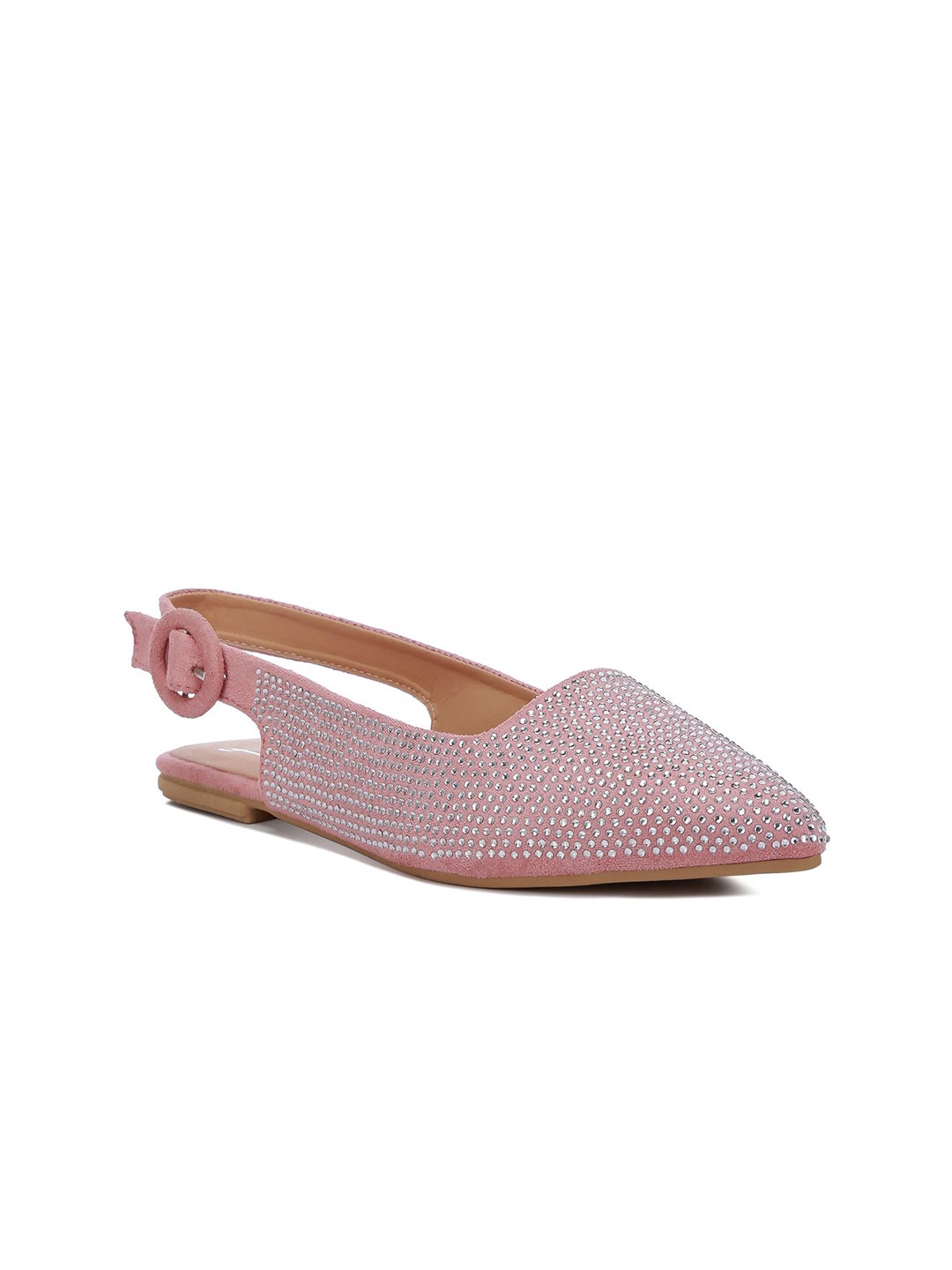 

London Rag Women Slingback Mules, Pink