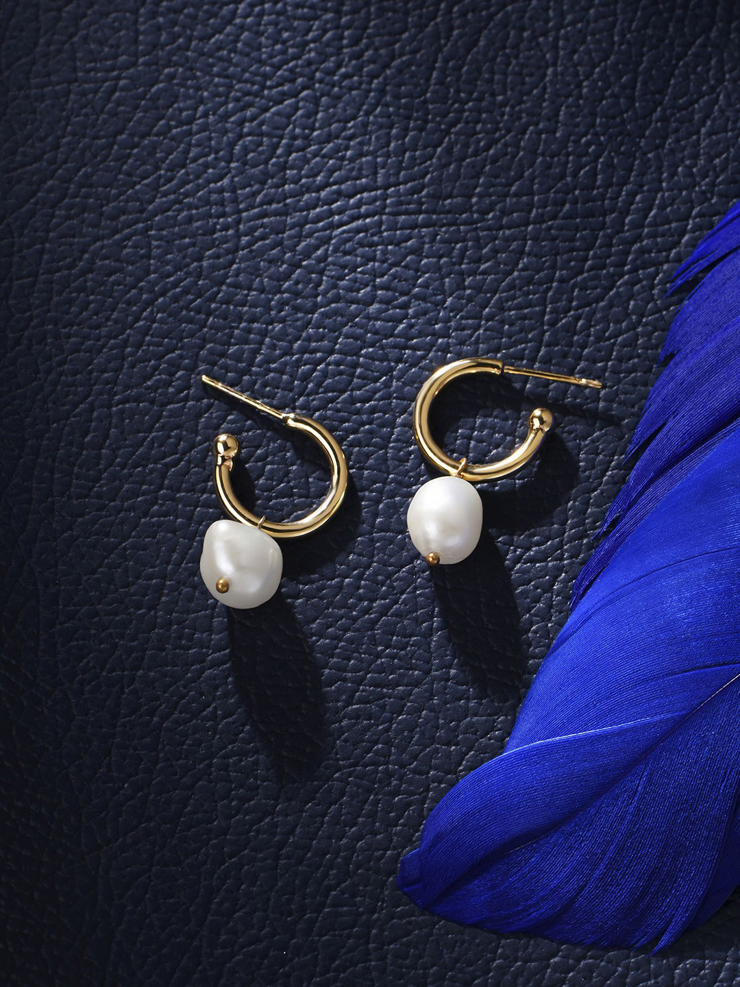 

Accessorize London 14k Gold-Plated Circular Pearl Drop Earrings