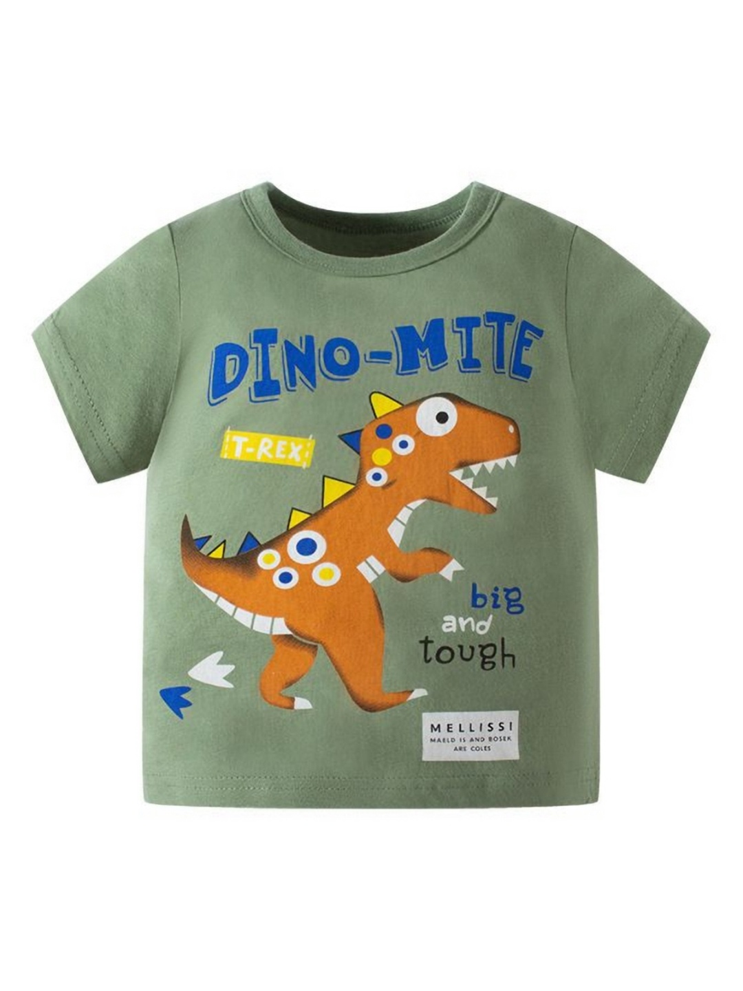 

StyleCast Kids Printed Applique T-shirt, Olive