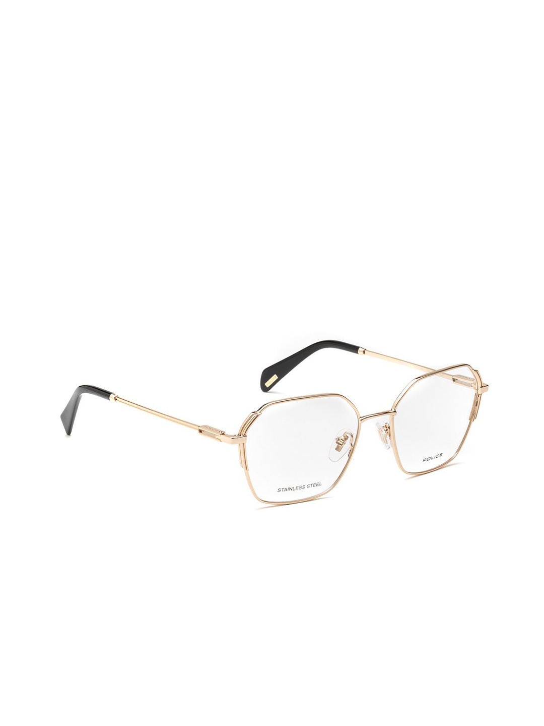 

Police Women Full Rim Square Frames, Gold