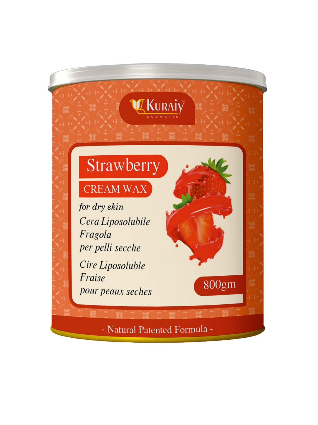 

KURAIY Strawberry Wax 800gm, Red