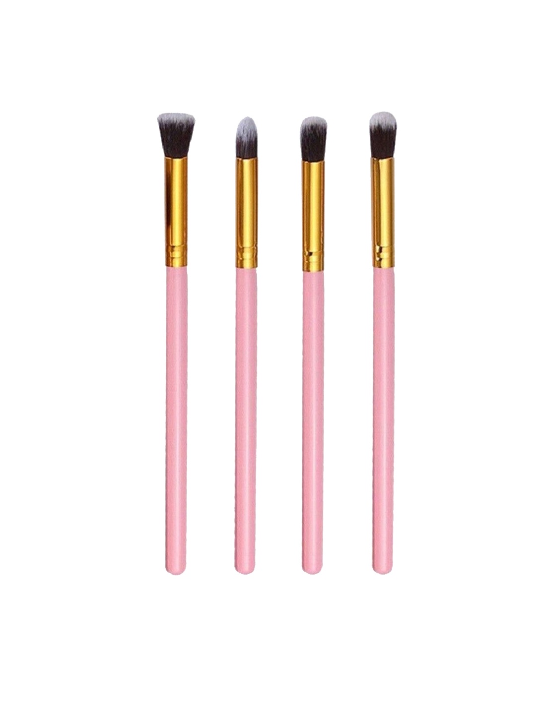

Yoana Set of 4 Professional Eye Makeup Pencil Brushes Kit, Pink