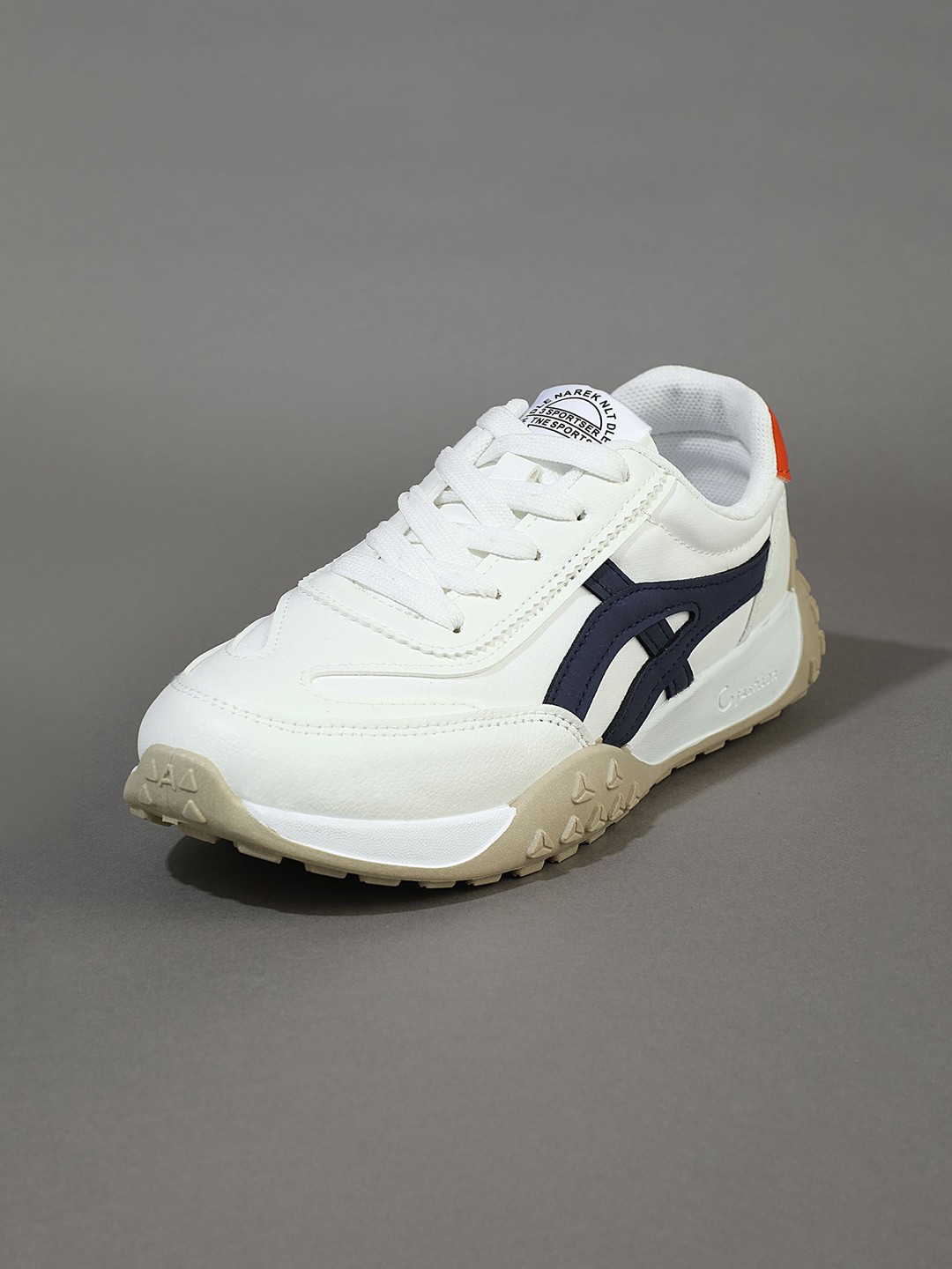 

LULU & SKY Women Colourblocked PU Sneakers, Blue