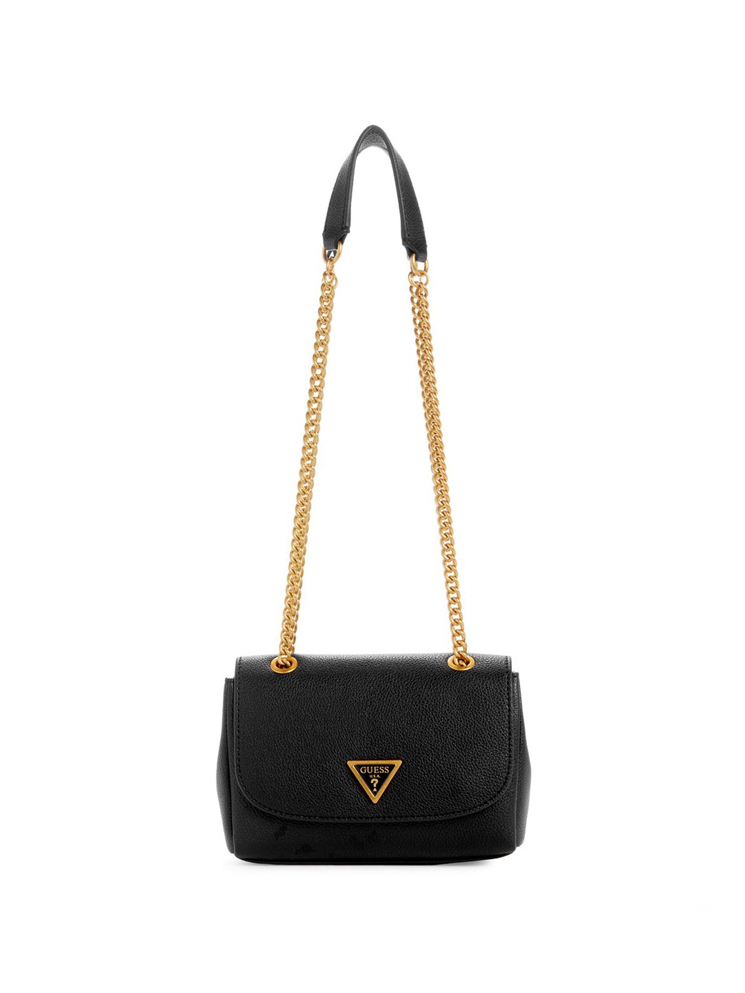 

GUESS PU Half Moon Sling Bag, Black