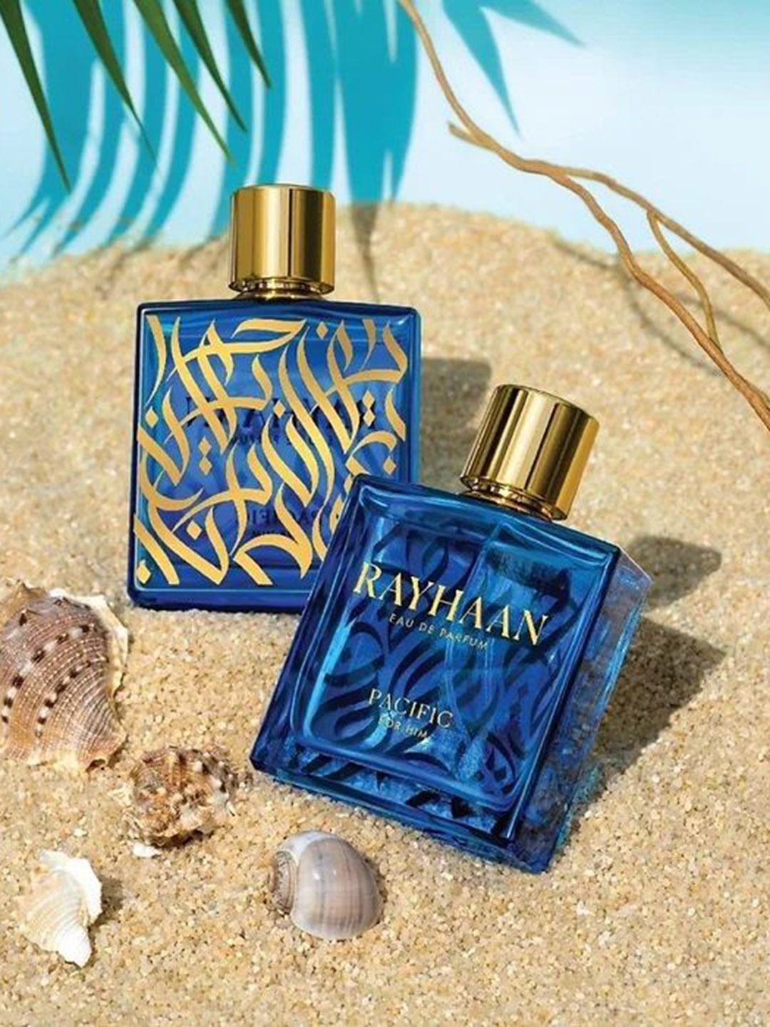 

RAYHAAN Pacific Men Eau De Parfum Spray-100 ml, Blue