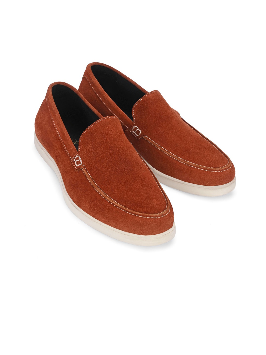 

Harrykson London Men Suede Slip-On Sneakers, Orange