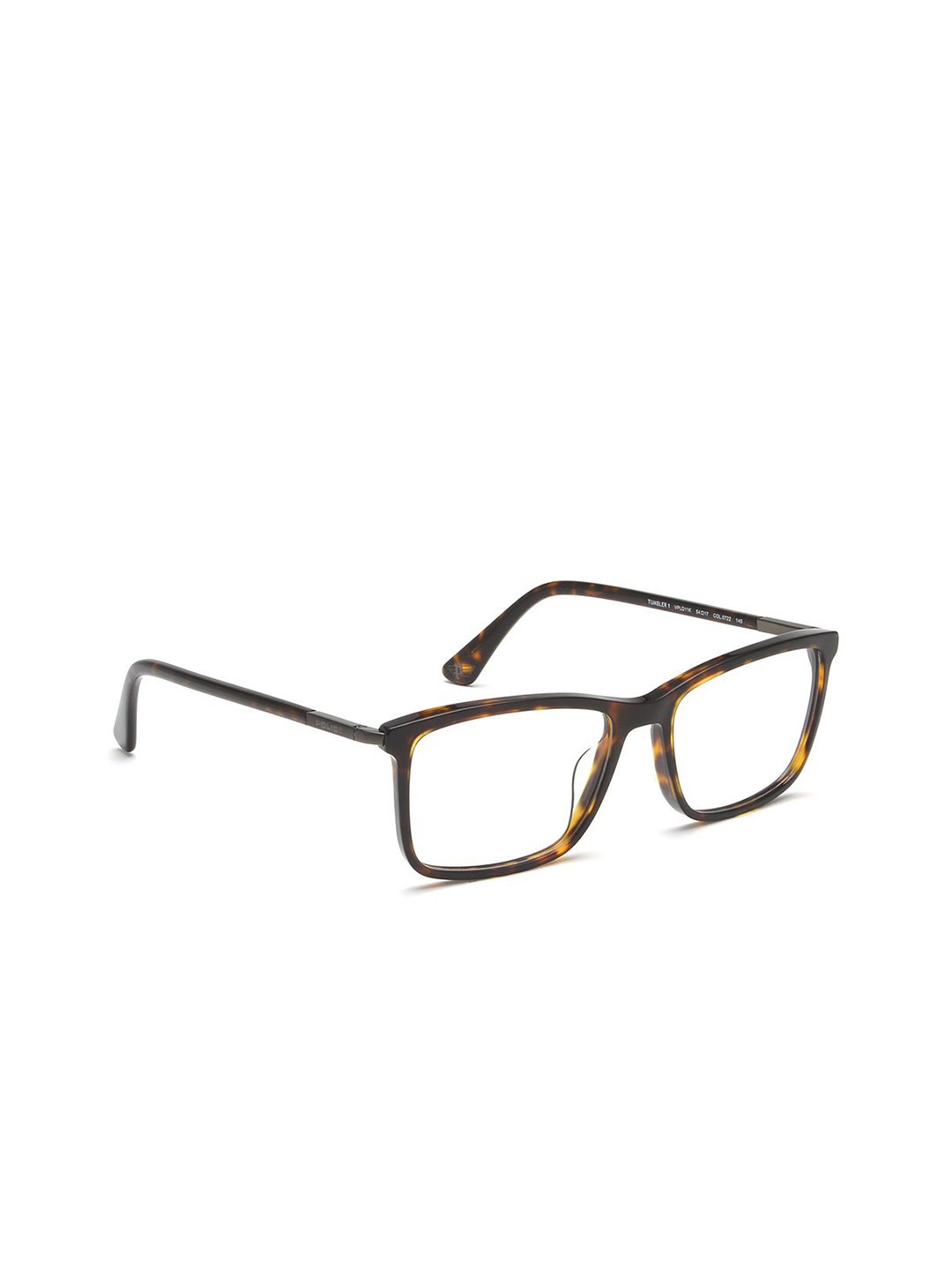 

Police Men Abstract Printed Full Rim Square Frames, Brown