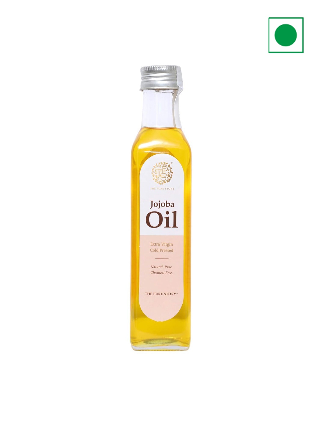 

The Pure Story Jojoba 100% Pure Virgin Cold Pressed Oil- 250ml, Yellow