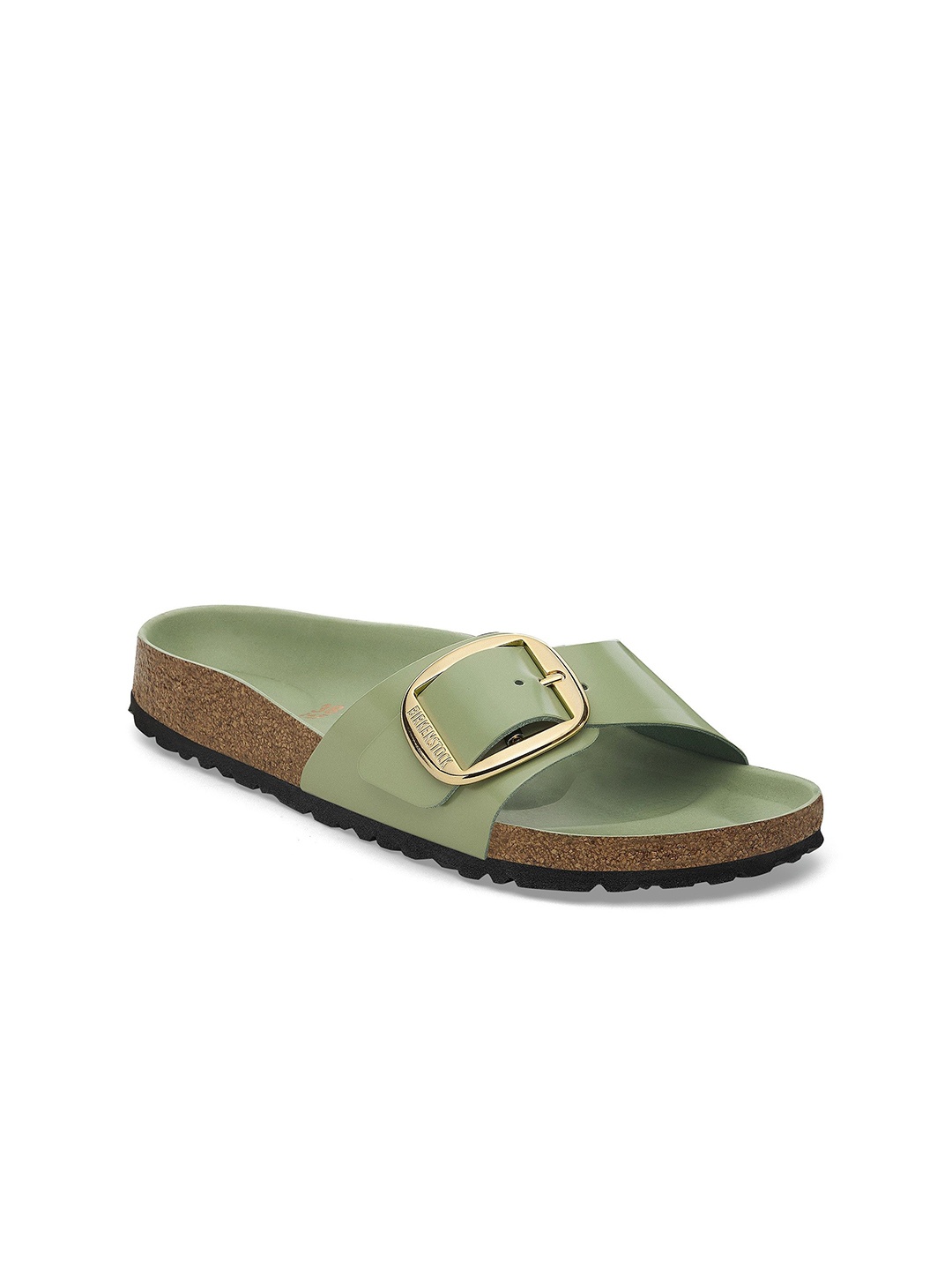 

Birkenstock Women Narrow Width Leather Comfort Sandals, Green