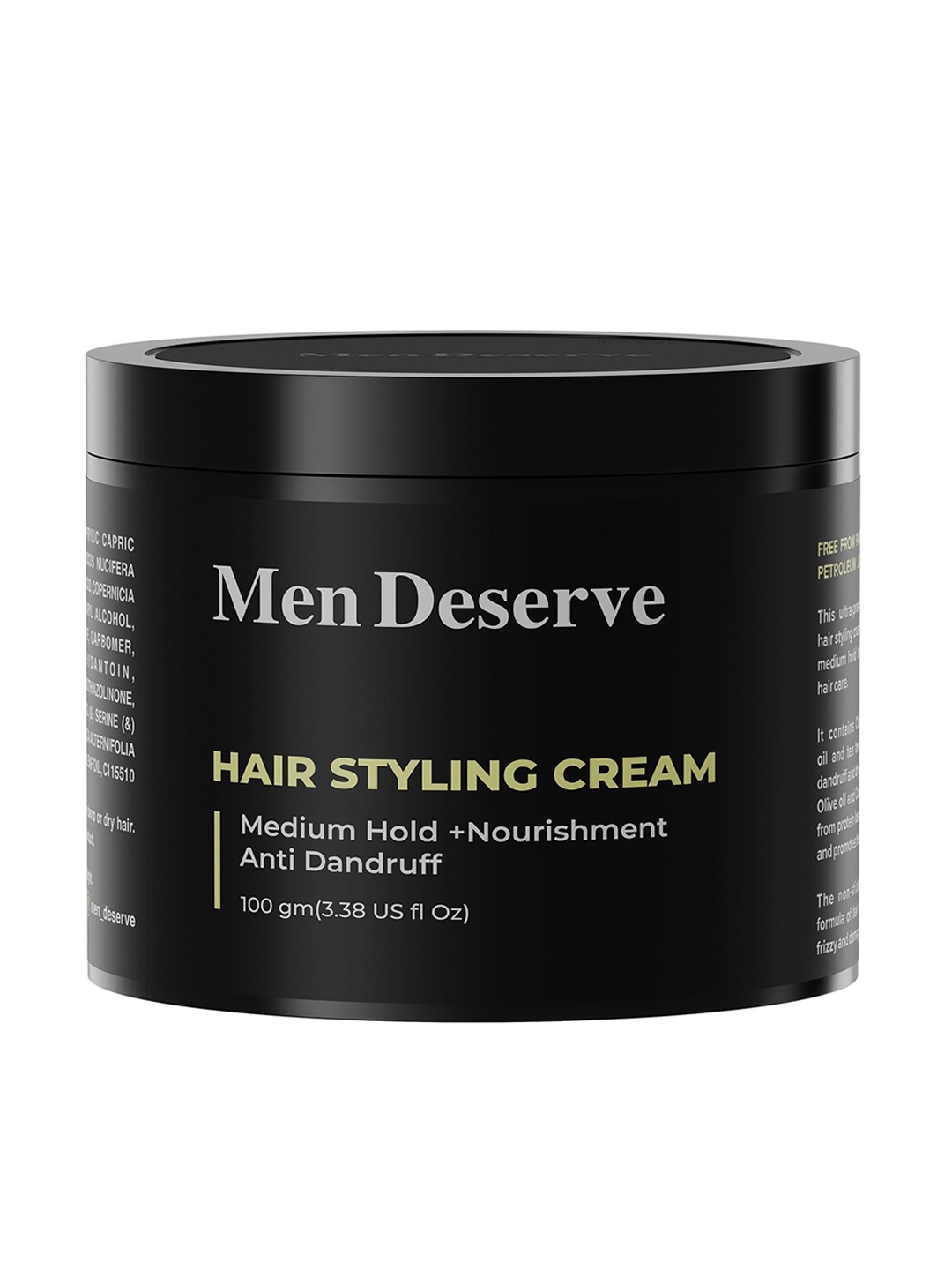 

Men Deserve Men Medium Hold Hair Styling Wax-100g, Yellow