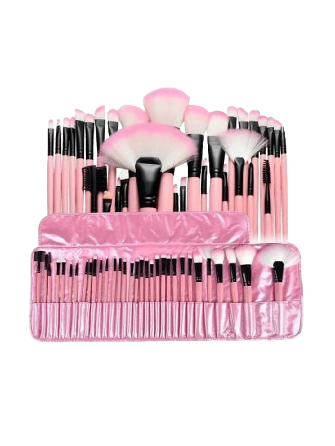 

Yoana Set Of 32 Professional Makeup Brushes With Pouch, Pink