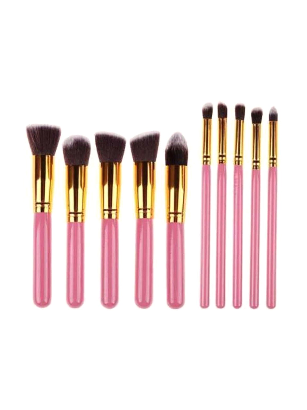 

Yoana Set of 10 Beauty Applicator Brushes, Pink