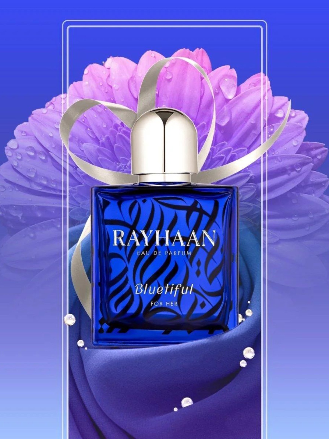 

RAYHAAN Bluetiful For Her Eau De Parfum Spray- 100ml, Blue