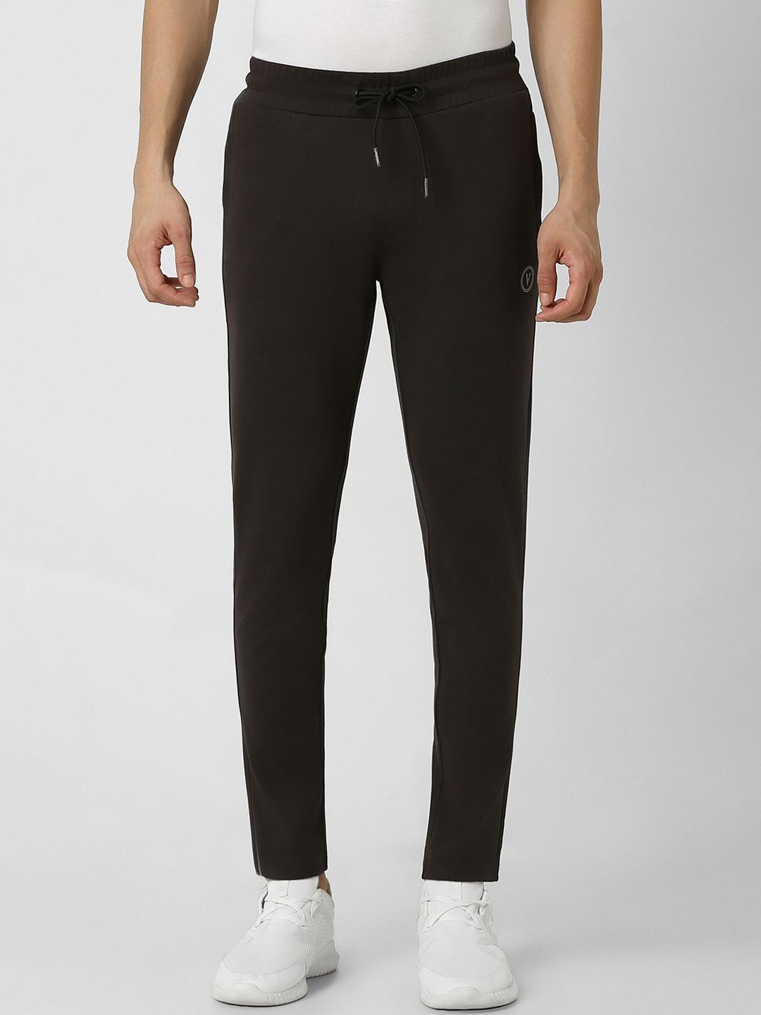 

Van Heusen Flex Men Printed Slim-Fit Track Pants, Brown
