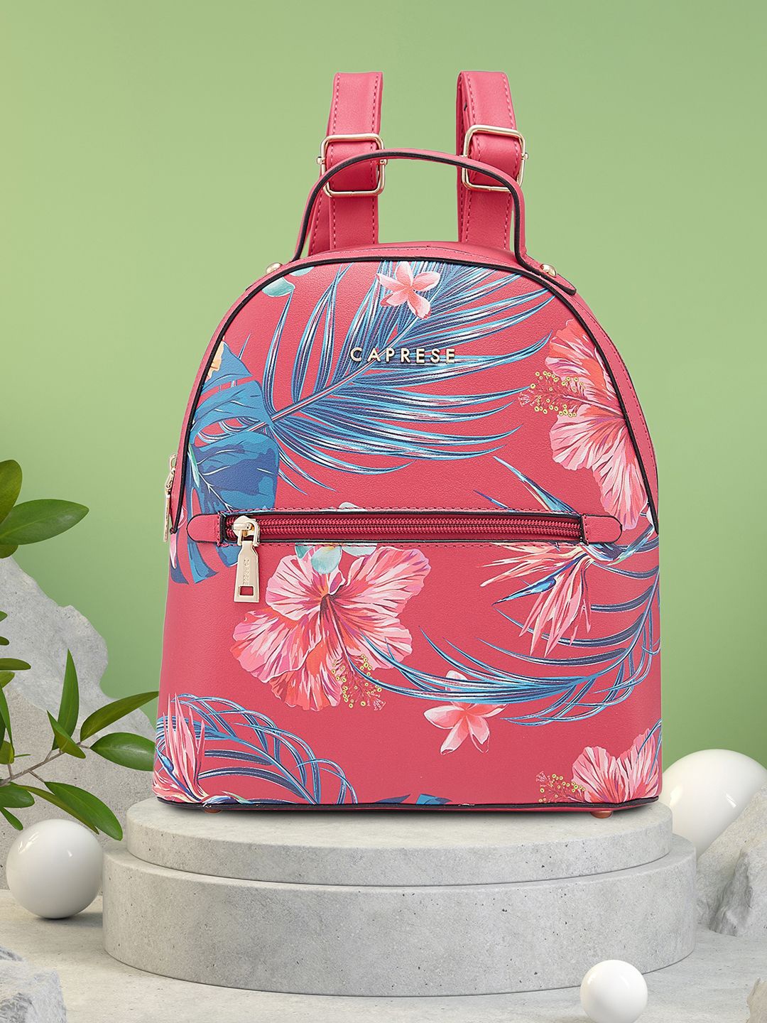 

Caprese Women Backpack, Pink
