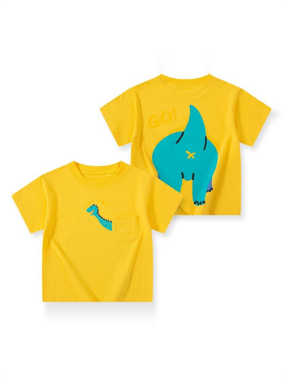 

StyleCast Kids Printed Applique T-shirt, Yellow