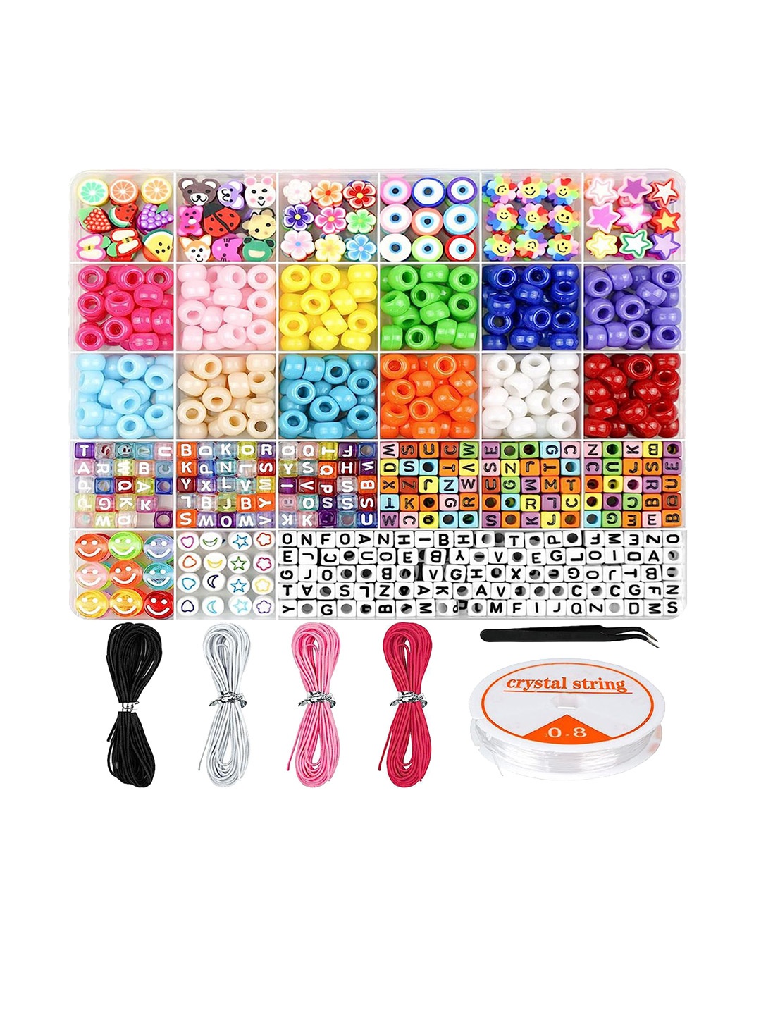 

SYGA Kids Jewellery Making Kit, Red