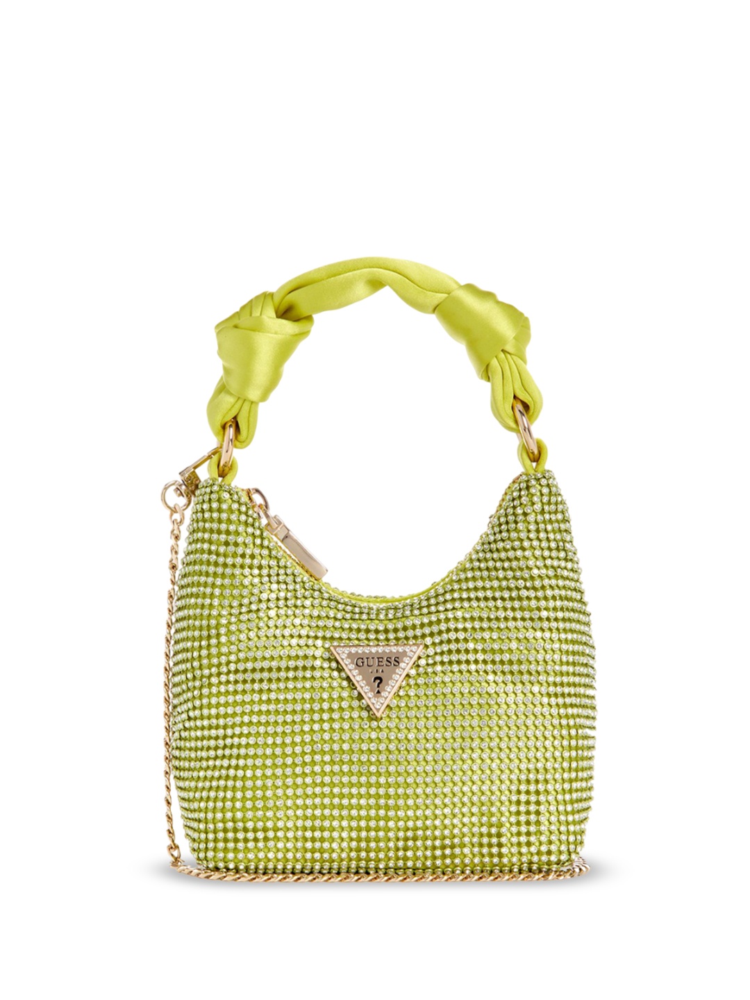 

GUESS Oversized Shopper Hobo Bag with Quilted, Green