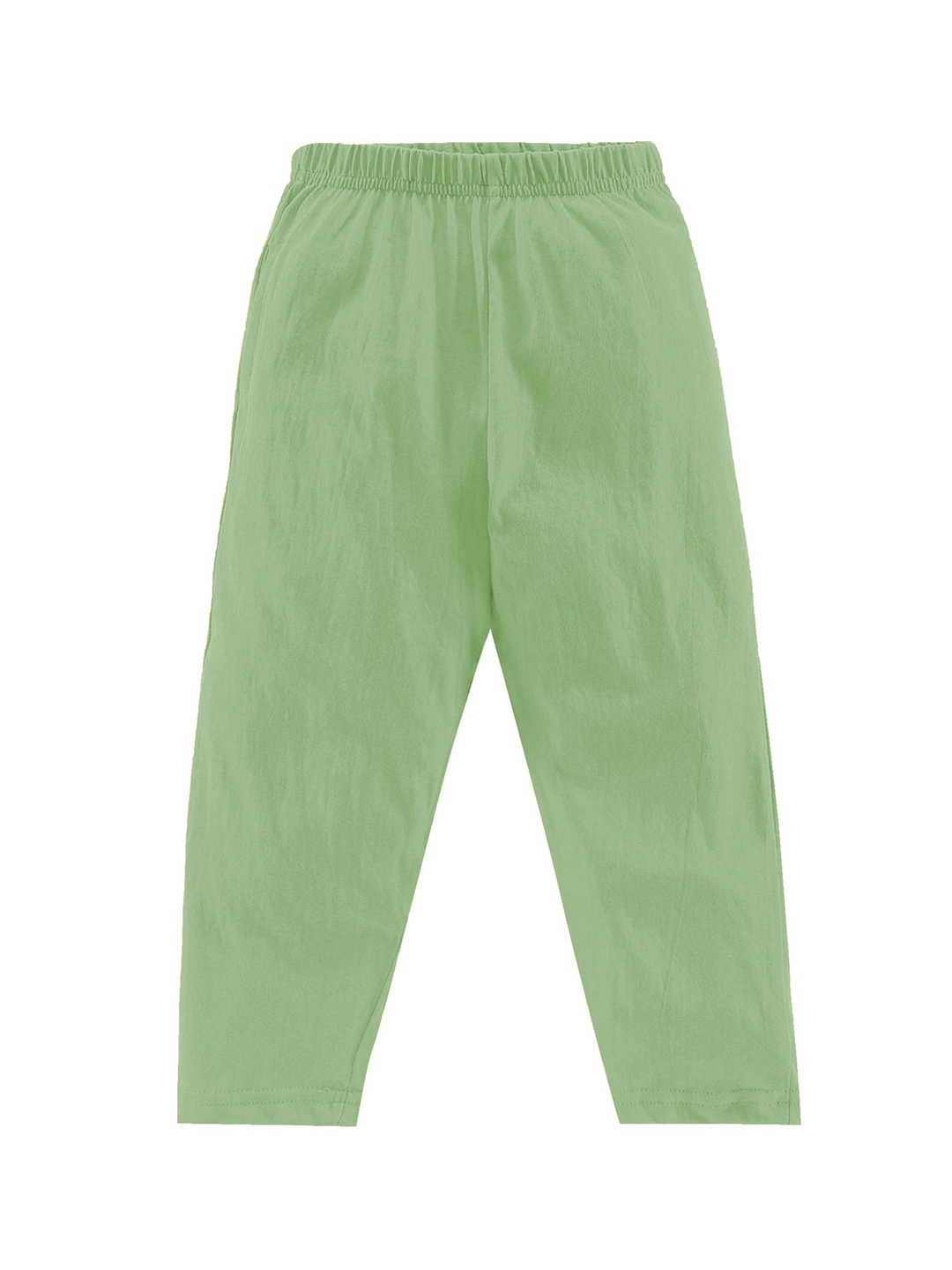 

KiddoPanti Boys Cotton Lounge Pants With Single Pocket, Green