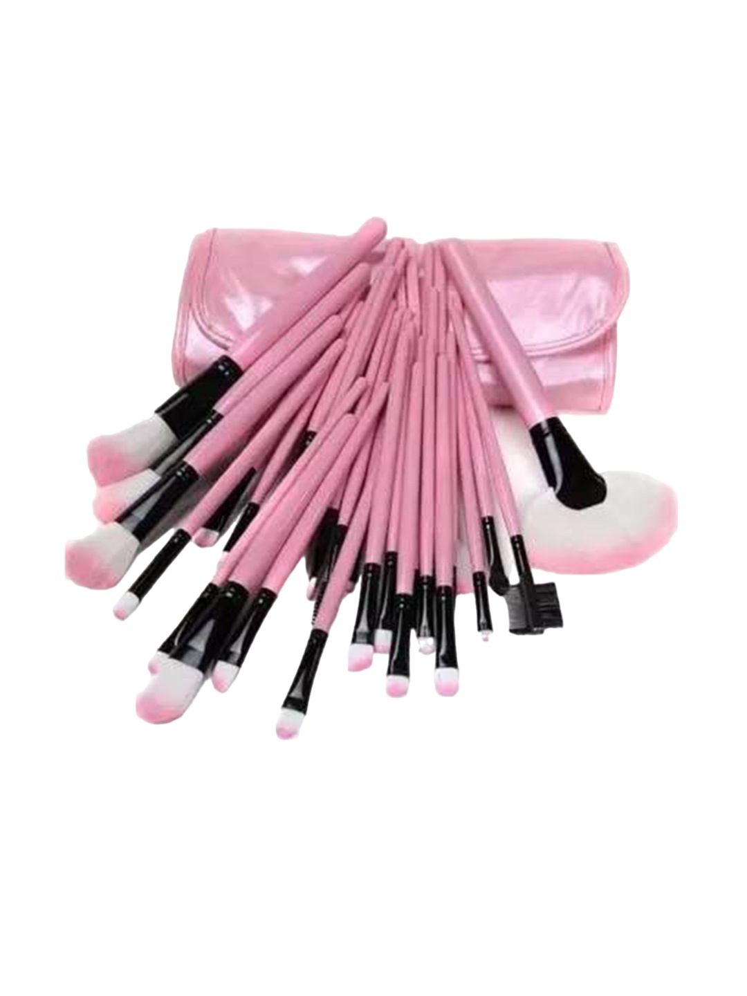 

Yoana Set of 24 Beauty Makeup Brush Set With Case, Pink