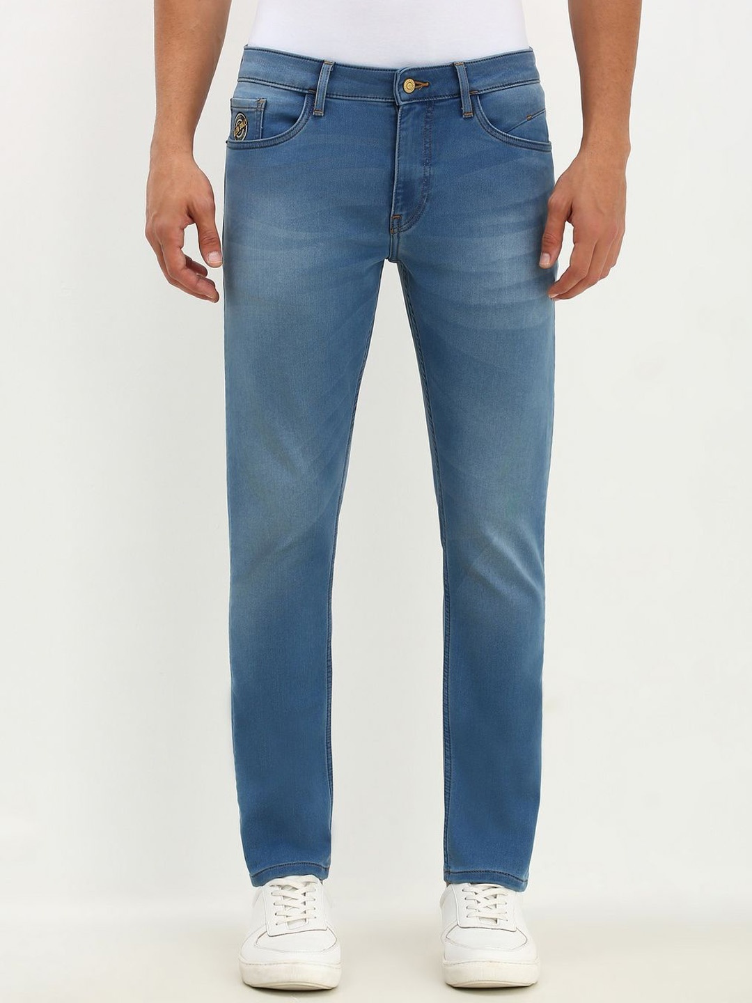 

Allen Solly Men Slim Fit Light Fade Jeans, Blue