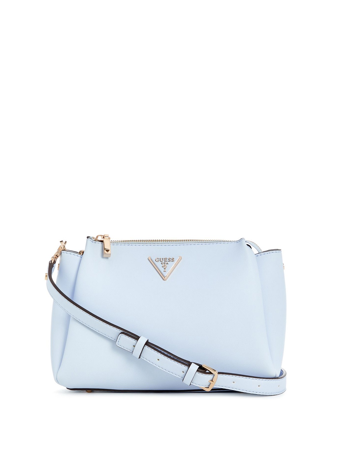 

GUESS Solid Swagger Bucket Sling Bag, Blue