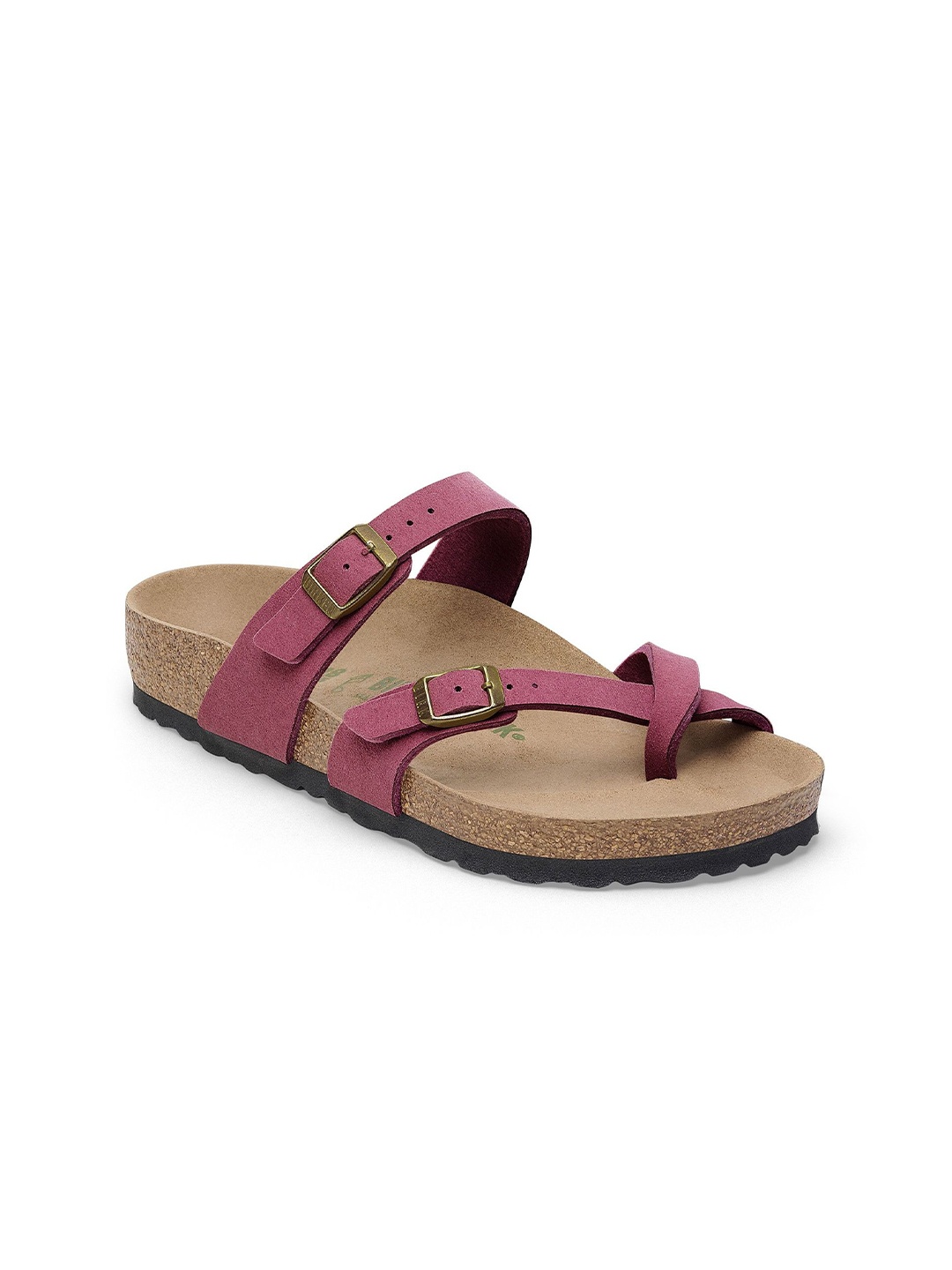 

Birkenstock Women Regular Width Synthetic One Toe Flats, Pink