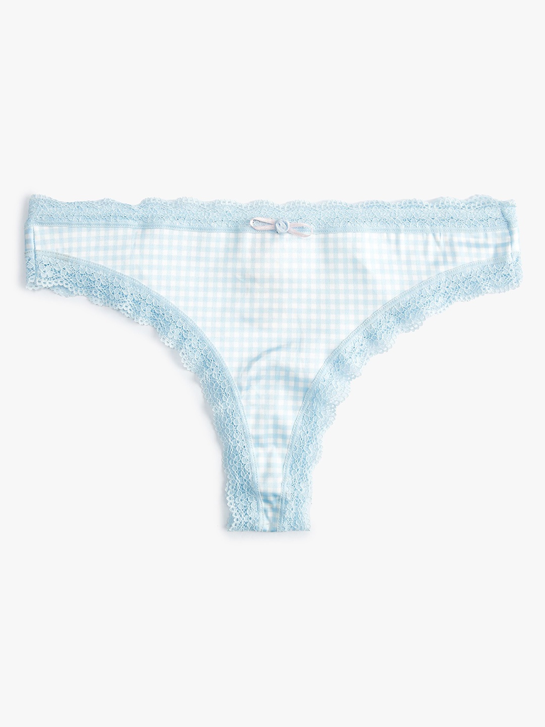 

Koton Checked Basic Briefs 8684288431880, Blue