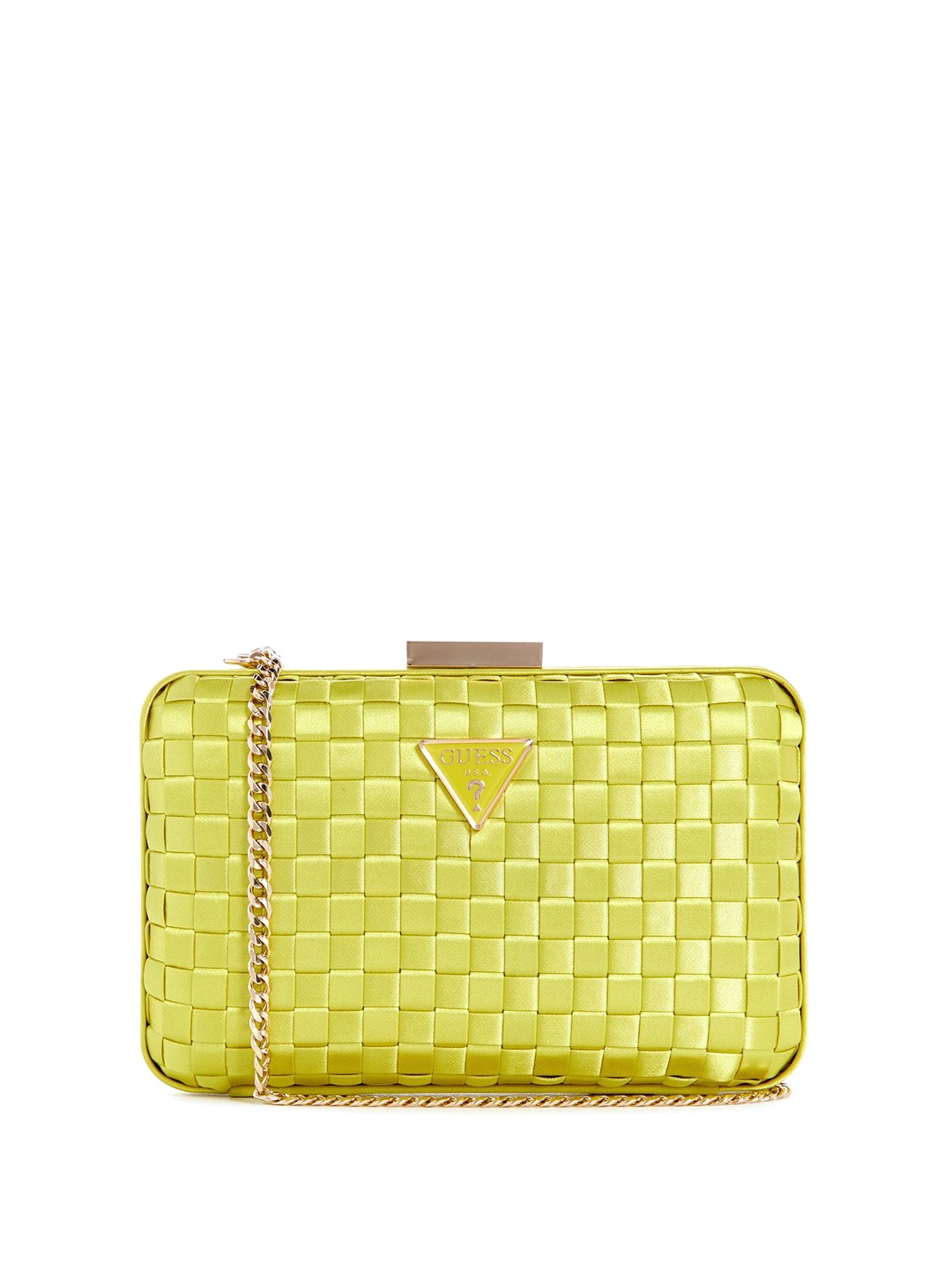

GUESS Textured Structured Sling Bag, Green