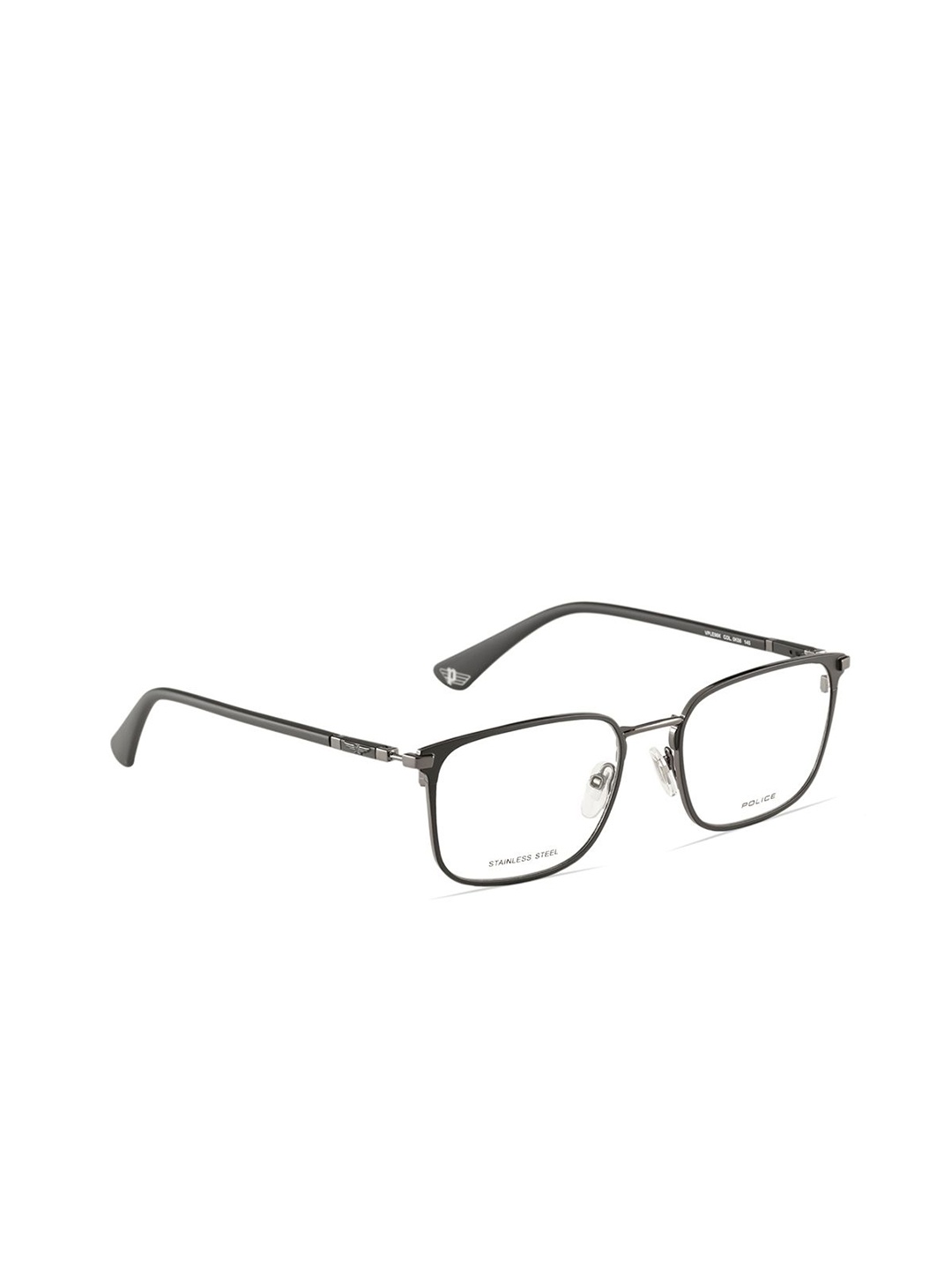 

Police Men Full Rim Square Frames, White