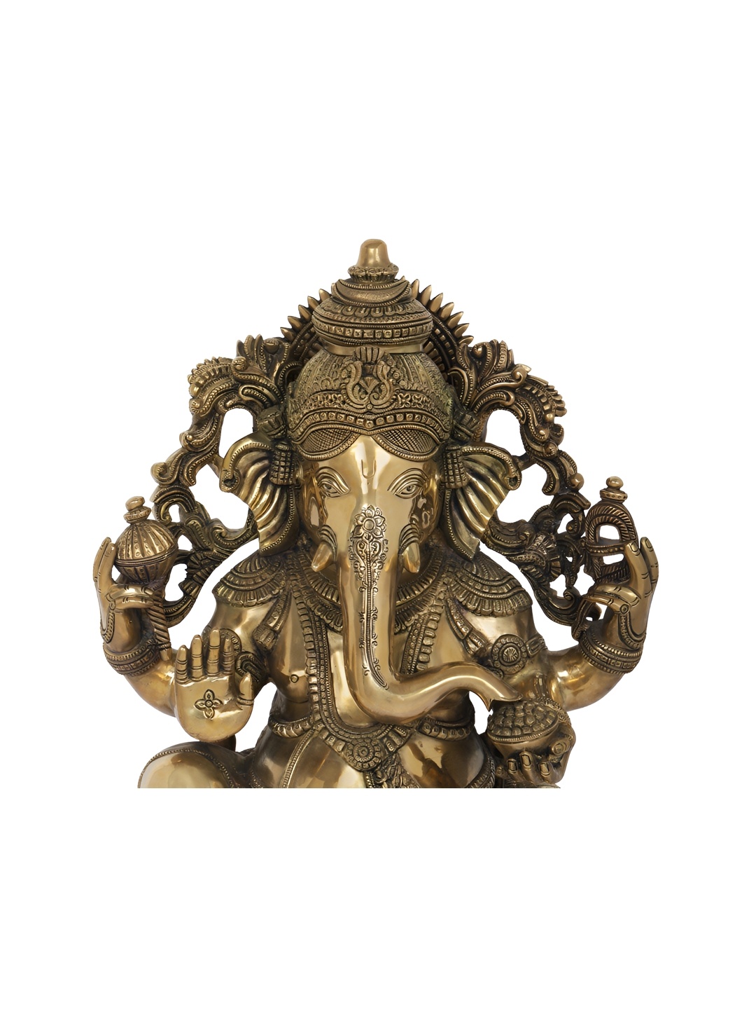 

Exotic India Gold-Toned Idol Showpiece