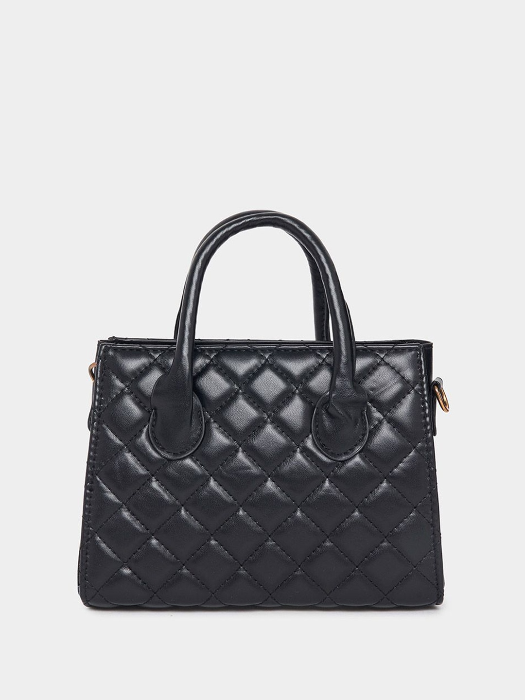 

Styli Textured Structured Handheld Bag, Black