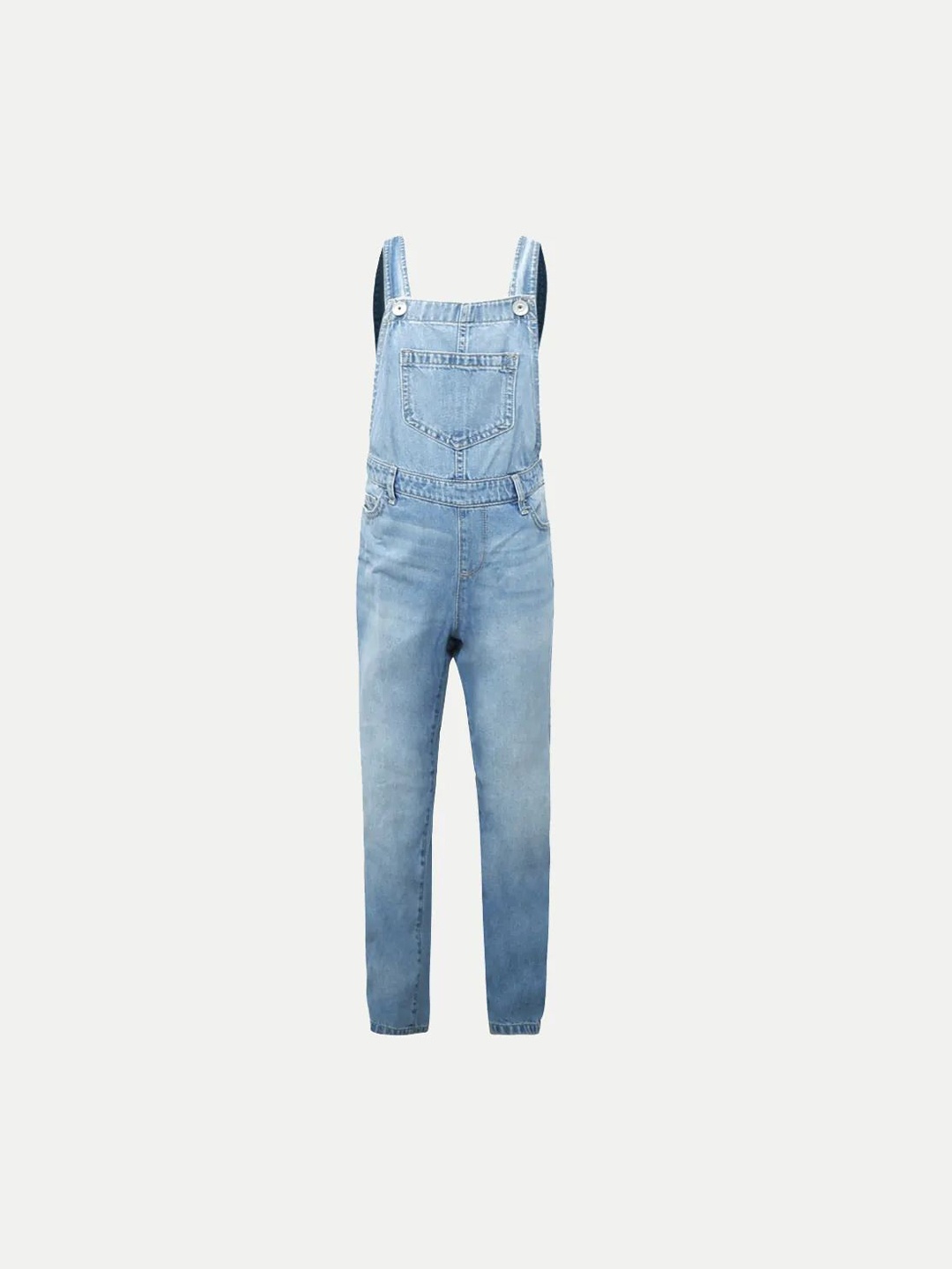 

BAESD Girls Denim Dungarees, Blue