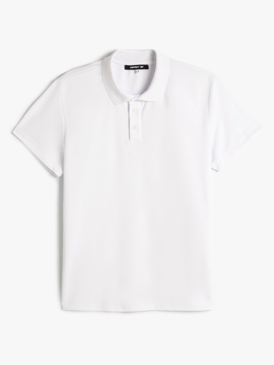 

Koton Men Polo Collar T-shirt, White